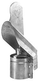 Sombrerete giratorio Ø20cm galvanizado