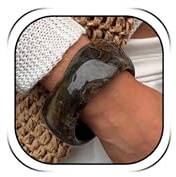 YANCHUN Tjockt akrylarmband neonarmband för kvinnor färgglada hartsarmband för kvinnor trendiga tjocka armband, akryl, Ingen ädelsten