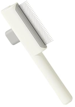 Lerpwige Cat Brushes for a Short Long Hair Massage, Deshedding Tool with Release Button, PET Care Comb, Relaxation Fur, Heel Control Brush for Pets