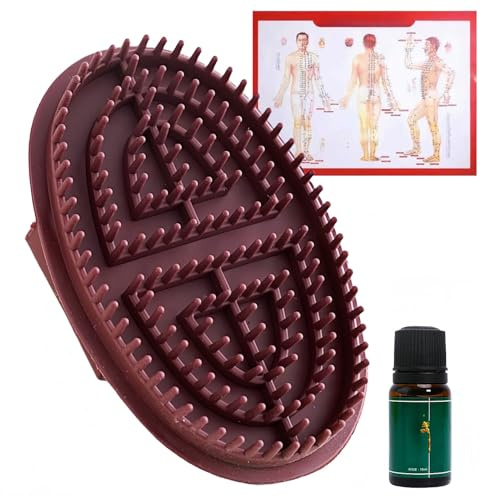 1Pcs Meridian Pressure Brush,Meridian Brush Massage B-rush,M-eridian B-rush Massage Body,M-eridian Body M-assage Br-ush,Acupressure Me-ridian Br-ush,Relieve Muscle Fatigues B-ody M-assage Brushes