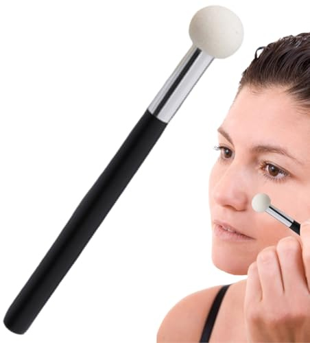 Mushroom Makeup Sponge Concealer Brush - Mushroom Shape Foundation Sponge Brush - Make Up for Face, Nose, Eyelids, Eyeshadow for Women and Girls