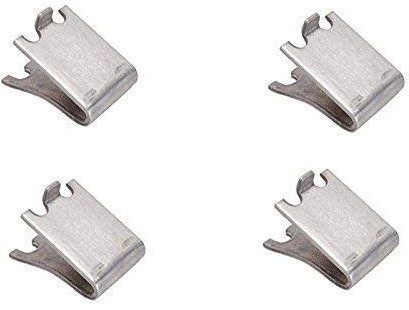 SHELF SUPPORT BRACKETS CLIPS FOR FRIDGE FREEZER WINE BOTTLE COOLER SHELVES X 4