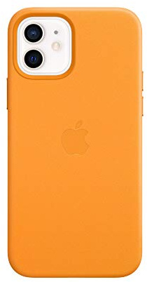 Apple Coque en Cuir avec MagSafe (pour iPhone 12 Mini) - Pavot de Californie