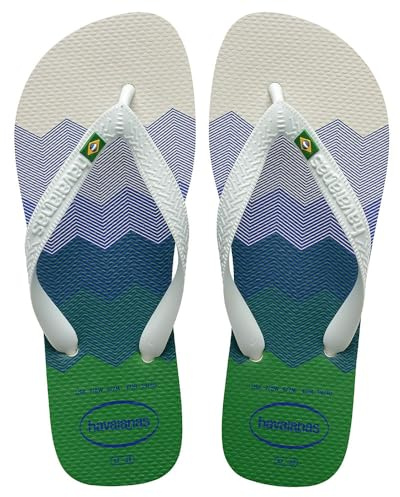 Havaianas Brasil Fresh, Infradito Unisex - Adulto, White, 33/34 EU