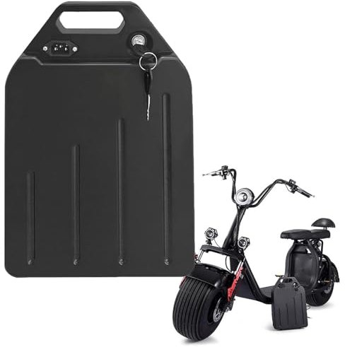 ZHIKAN Lithium-Ionen Akku E-Scooter 60V 15AH/60V 18AH/60V 20AH E-Bike Fahrrad Pedelec Akku mit BMS und Ladegerät (60V 20AH)