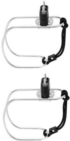 Gogogmee 2stücke -rettungsring Halterung Für Boote Schwimmring- Mit Einstellbarem Design Für Yachtanwendungen
