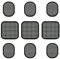 Replacement Gel Pads, 3 Sets Electrode Pads for Abs Belt, Updated Electrodes Body Pads Gel Adhesive, 2.0 Port Medium/Low Frequency, Compatible with slenderton Abs Belt