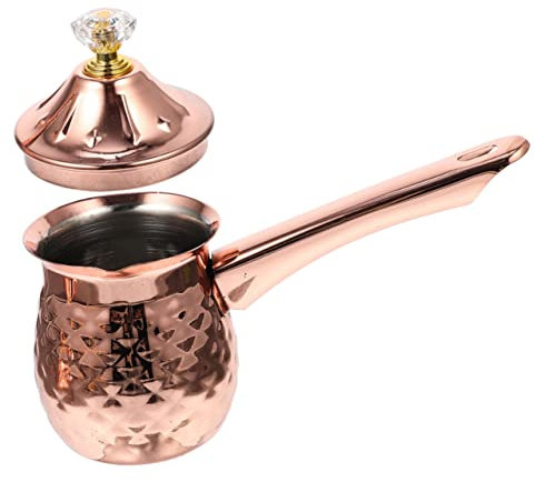 HEALEEP Caffettiera Turca in Acciaio Bollitore Per Da Caffettiera Per Cottura Del Per Multifunzione