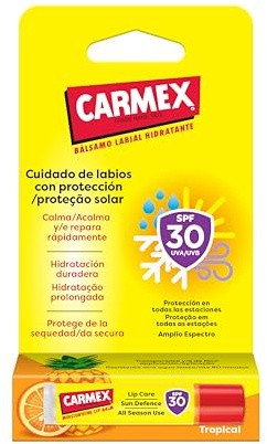 Carmex Tropical 1 Stick SPF 30, 4,25 g