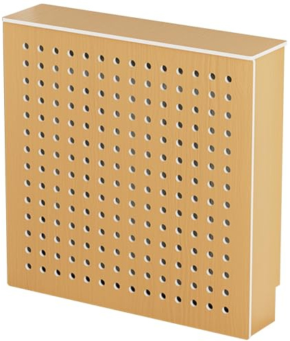 WUXTOKV Copricaldaia da Esterno, Mensola Sopra Termosifone, Spazio per Battiscopa, Nasconde Tubi Disordinati, Abbellisce Lo Spazio(60x70x15CM/24x28x6IN)