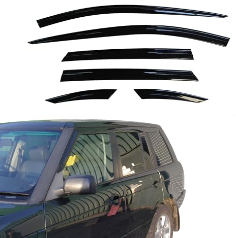 AUTO CLOVER Wind Deflectors Set for Range Rover Vogue L322 (6 pieces)