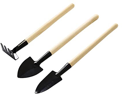 3 Stück Sukkulenten Werkzeuge Umpflanzen Gartengeräte Mini Gartengeräte Miniatur Pflanzen Indoor für Sukkulenten Miniatur Sukkulenten Pflanzen Blume