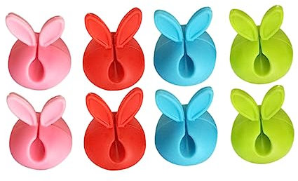 HOMSFOU 16St rosa Weingläser Kabel-Organizer Verschluss Kabelclips Gerätekabel schreibtisch kabelhalter drahtbinderücken cable managment Kabelklemmen Kabelmanagement staubdicht Utensilien
