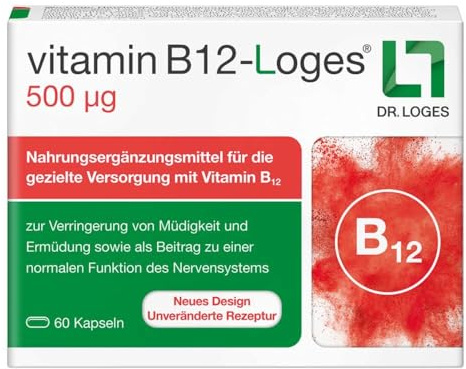 Vitamin B12-Loges 500 ug Kapseln, 60 St. Kapseln