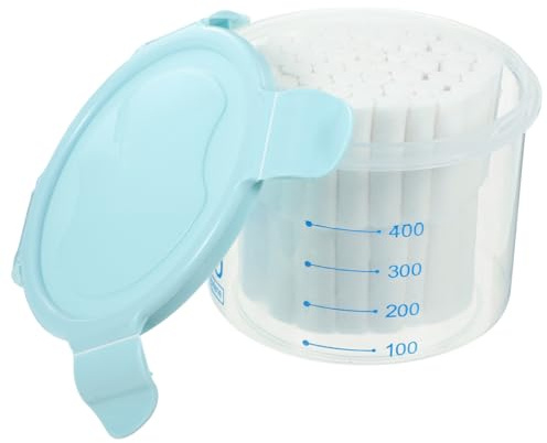 MAGICLULU 1 Caja De Color Auxiliar Labio Palo Tapón De Nariz Dentistas Almohadillas De Algodón Enrollado Tapones De Sangrado De Nariz