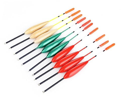 POPETPOP 10pcs Large Fishing Floats Bobbers Buoyancy Fishing Supplies for Sea Drifting