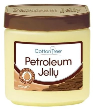 Sotl® Cotton Tree Body Care Jumbo Petroleum Jelly with Cocoa Butter – Deep Moisturizing Skin Protection, Multi-Use for Dry Skin Relief, Cracked Heels & Lip Care 226g
