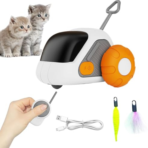 Generico Katzenspielzeug Fernsteuerung Spielzeug Intelligentes Kätzchen Spielzeug Fernbedienung Spielzeug Lustige Katze Spielzeug 'Haustier Spielzeug