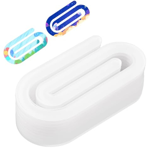 Lyreh 10pcs Sublimation Acrylic Paper Clips, 4x2 Inch Jumbo Sublimation Clipboard Blanks Sublimation Clip for Home Office Classroom