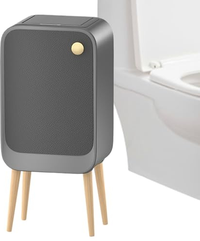Cubo de basura inteligente para la habitación Cubo decorativo automático