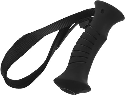 TOYANDONA Poignée de Rechange pour Bâton de Randonnée en Plastique Gris et Noir 18 Tubes Dragonne Antidérapante, Compatible Bâtons de Marche et Appuis, Accessoire Léger pour Randonnée