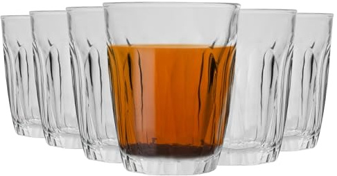 Duralex Provence Verres à Boire - Gobelets 160ml pour l'eau, jus - Paquet de 12