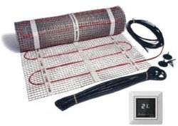 DEVI Heizmatten für schmales Bett, 0,5 x 7,0 + Opti, Heizung mit dünner Schicht, 150 W/m², 3.