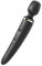 Satisfyer 'Wand-er Woman' Varita masajeadora con 50 modos de vibración 34 cm | Fuerte y Silenciosa | Masaje corporal para mujeres y hombres | Pequeño dispositivo de masaje completo | Negro