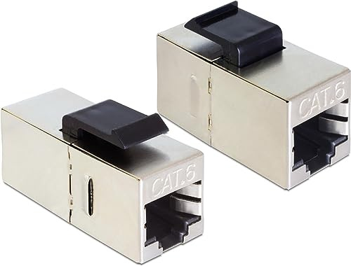 DeLOCK Keystone Module RJ45 Jack > RJ45 Jack Cat.6 Compact - Modulare Eingabe