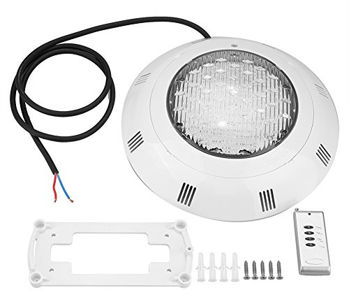GOTOTOP LED-Tauchleuchte mit Ferngesteuerter, farbwechselnder wasserdichter Unterwasser-LED-Poolleuchte für Badewannen-Dusche SPA-Aquarium, batteriebetrieben
