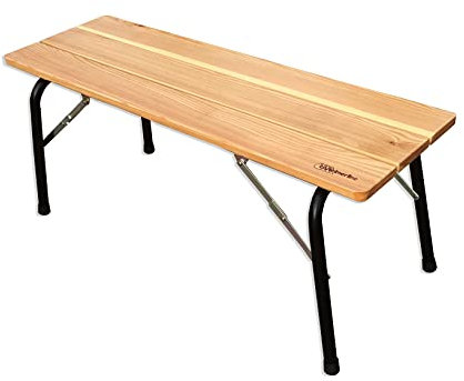 Castelmerlino Banco plegable 120x30 cm, h 42 cm