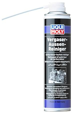 Liqui Moly 11095: Reiniger für Vergaser & Einspritzanlagen, 1 Liter, Niedrigviskos, Silikon, Flasche, für Motoren, Reinigung, Flüssigkeit, 1 St.
