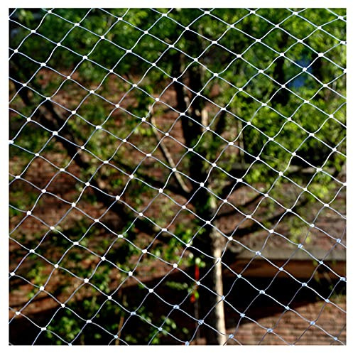 Vogelnetz Vogelschutznetz Engmaschig Stabil Obstbaumnetz Feinmaschig Pflanzenschutznetz für Gemüse, Garten Teich, Weiß (Mesh : 2cm, Size : 5m x 7m)