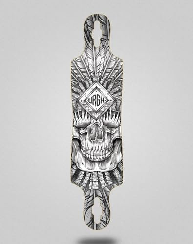 Urgh Skate Skateboard Longboard Deck 40x9 Native