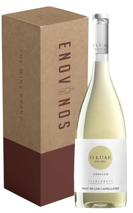 Vino Luar Do Sil Godello Nueva Añada - Botella Vino Blanco de Ourense 100% Godello - Bodega Pago de los Capellanes 75 cl - Mejor Selección ENOVINOS