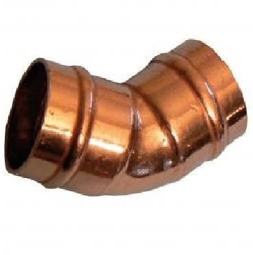ODSUPPLIES - 15mm Solder Ring 45 Degree Elbow - Bag of 2