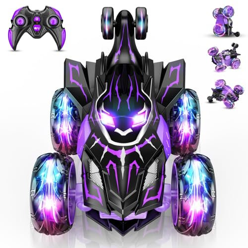 Braxel Remote Control Cars, 360 Flips Rc Car Kids Toys for 3-9 Year Old Boys Toys Age 3-9 Year Old Boy Girl Gifts Easter Gifts for Kids Outdoor ToysGarden Games Birthday Presents