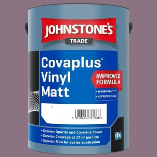 JOHNSTONES COVAPLUS MATT Mauve Whisper 5L