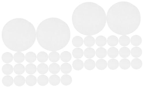 Operitacx 2 Series Filtros De Café Redondos Sin Blanquear Cajas De Cafeteras Espresso Eliminan Café 2 Cajas*2