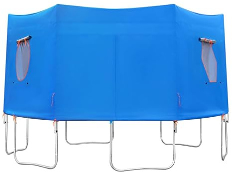 Trampolin Abdeckplane - 180 cm Trampolin Abdeckung | Wasserdichte UV-Blockierende Atmungsaktive Schutzhülle für Kinderspiel und Regenschutz bei Lagerung