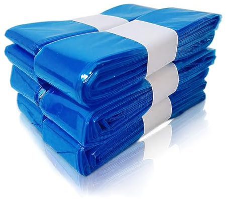15 Bolsas de Basura para Cubo de Pañales, Bolsa de Basura Plegable, Bolsas de Basura para Mascotas, Bolsas de Reemplazo para Cubo de Pañales, Azul – Imprescindibles para Familias con Bebés y Mascotas,