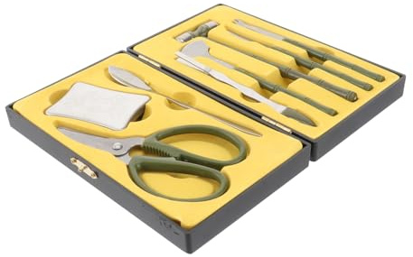 BIUDECO 8piezas Herramientas para Cangrejos Utensilios De Acero Inoxidable para Comer Mariscos Incluye Tijeras para Mariscos y Tenedor para Cangrejos para Langostas y Casa