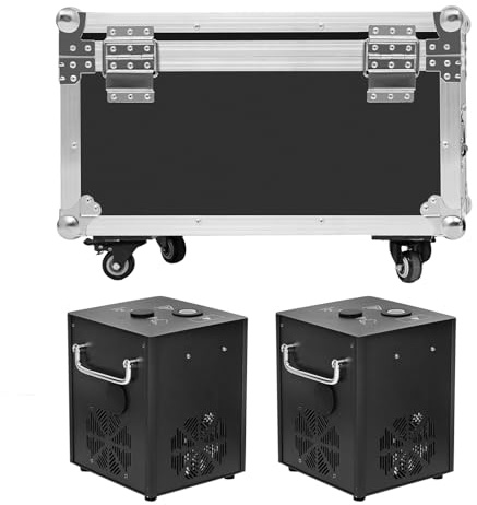 Pyrotechnikmaschinen,DMX Sparkular Funkenmaschine Feuerwerk Bühnen Fernbedienung Professionelle DJ-Ausrüstung mit LCD-Display,Injektionshöhe bis 3m 220V 750W mit Flightcase