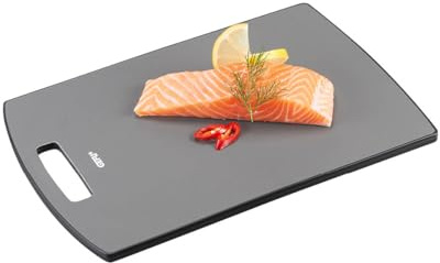 GEFU 13985 skärbräda LEVORO medel – plast köksbräda 31 x 21,5 cm