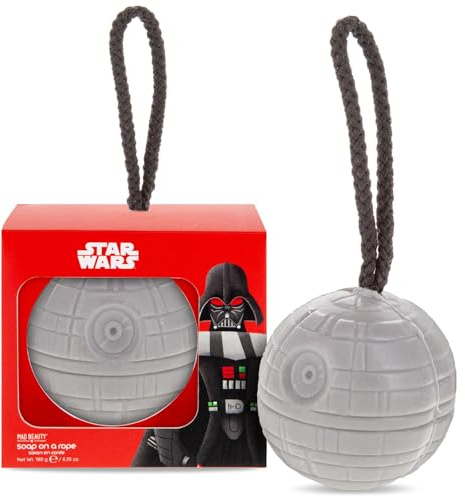 Star Wars Death Star Soap Bar with Rope | Mad Beauty | Fun Skincare gift for Men and Star Wars Fans