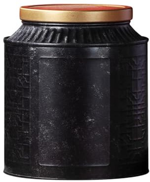Contenitori da tè vintage Barattoli di caramelle in latta rotondi vuoti Piccole scatole di stoccaggio con coperchi Scatola di imballaggio per tè in metallo Scatola di imballaggio per tè vintage
