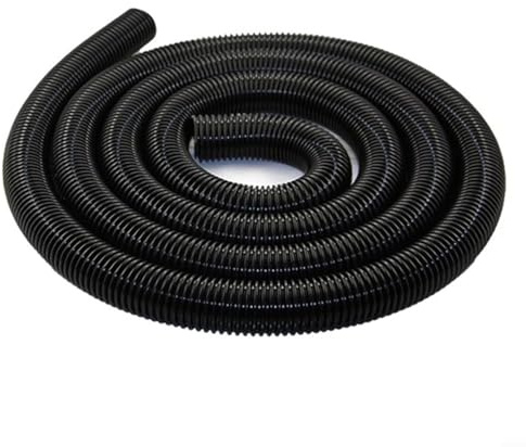 CWOQOCW 32 mm dammsugarförlängningsrörslang, gängslang mjuk förlängningsrör slangsats (3 meter)