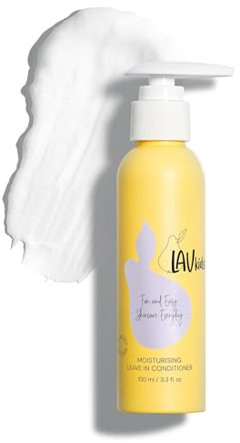 LAV Kids Leave-in-balsam för barn, fuktkräm med algextrakt, 100 ml