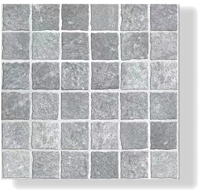 Trittstein für den Außenbereich, 60 x 60 cm, wasserdichte Keramik-Pflastersteine für Innenhof, Terrassendielen, Allwettergebrauch, leicht zu reinigen und zu pflegen, langlebig, ineinandergreifende