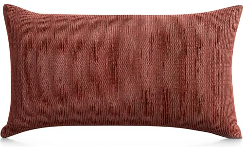 ECOMMERC3 | Funda de Cojín 30x50 Ideal para Combinar con Fundas de Sofá - Funda Cojín Teja Suave, Duradera y Fácil de Lavar